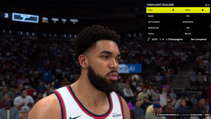 NBA 2K27 mit DLSS 5 (Bild: 2K Games / Screenshot: Golem)